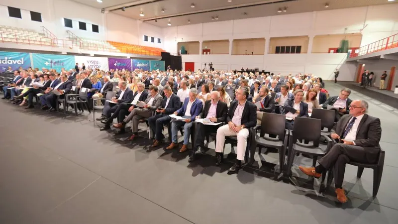 O VI Encontro Nacional de Autarcas decorreu hoje em Viseu.&nbsp; &nbsp;Foto ANMP
