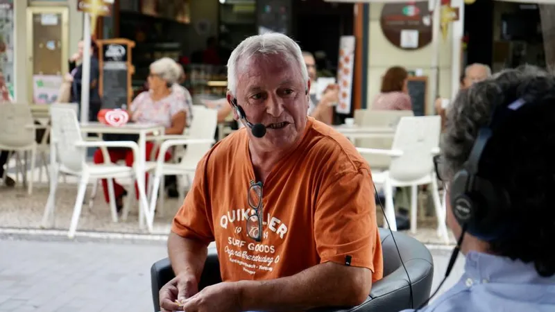 Presidente da Casa do Povo do Monte, José Manuel, é o segundo convidado da emissão especial da TSF Madeira para os Altares de São João, Foto Miguel Espada / ASPRESS