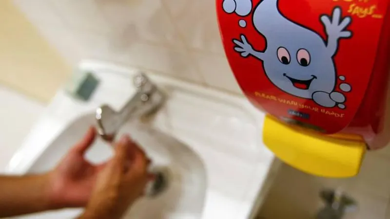 Lavar as mãos com água e sabão é um dos princípios básicos para prevenir contágios da gripe.