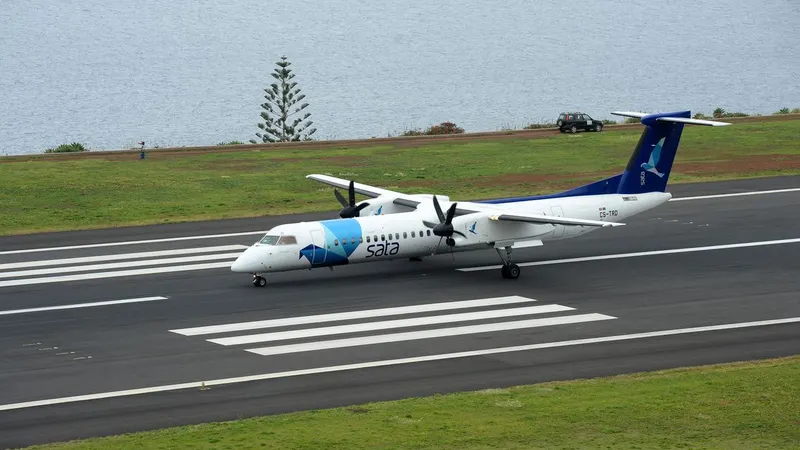 A SATA retomou as ligações aéreas com a Madeira no passado dia 15 de Julho. Foto ASPRESS