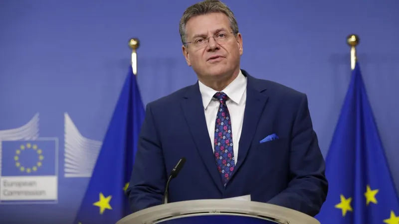 Vice-presidente da Comissão Europeia, Maros Sefcovic