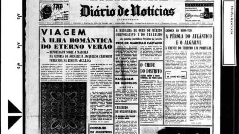Capa do DIÁRIO de 17 de Junho de 1970