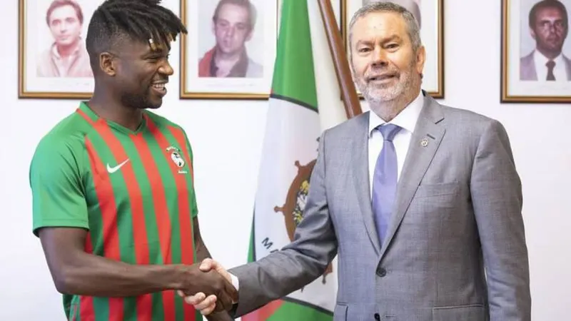 Extremo representava o Leixões.  Foto ASPRESS