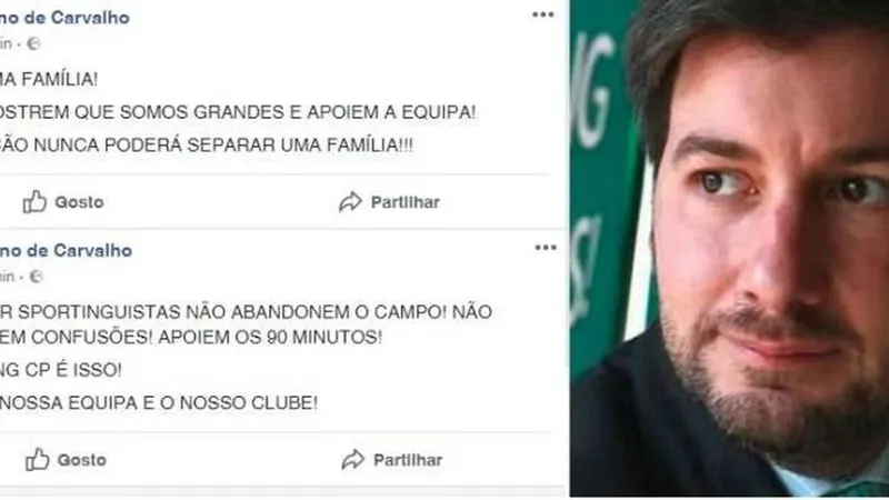 Imagens retiradas do Facebook do presidente do SC Portugal.