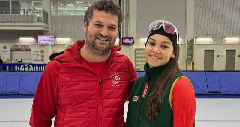 Alípio Silva e Jéssica Rodrigues (patinagem de velocidade).