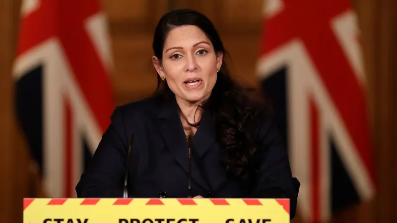 Priti Patel, Ministra do Interior
