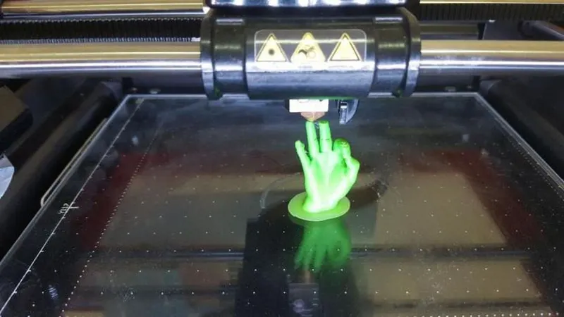 A impressora 3D foi comprada com o apoio do Grupo Sousa.   Foto DR