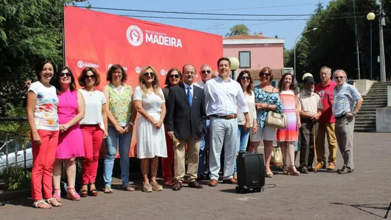 O PS apresentou hoje à população o seu candidato à Junta de Freguesia da Camacha.