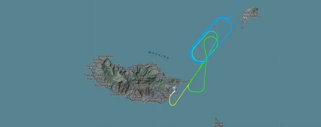 Trajecto do voo da Ryanair