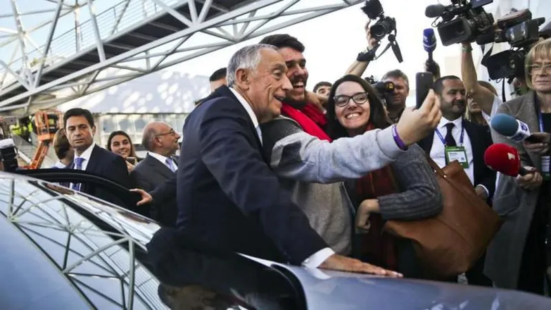 Marcelo espera entendimento entre parceiros sociais. Foto Mário Cruz/LUSA