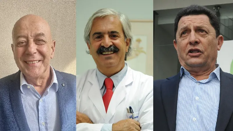 Rogério Correia, Manuel Figueiroa e Silvestre Abreu são três dos cinco médicos da Madeira que se aposentam neste primeiro semestre.