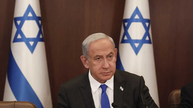 Benjamin Netanyahu,&nbsp;primeiro-ministro de Israel