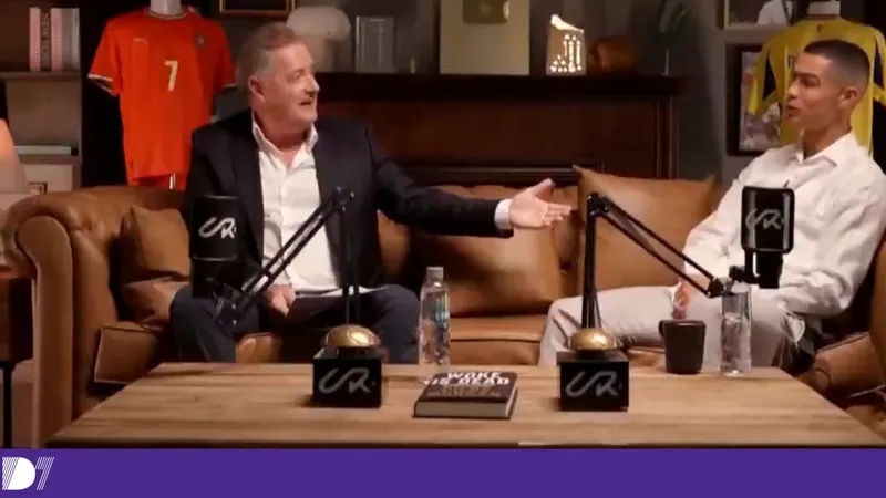 Ronaldo concede “entrevista mais pessoal da sua vida” a Piers Morgan