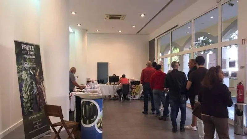 Secretariado para a Volta à Cidade no Hotel Porto Santa Maria. Foto DR
