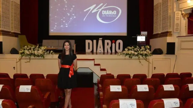 A apresentação da reorganização dos conteúdos e nova plataforma digital dnoticias.pt decorre no Teatro Municipal Baltazar Dias. Foto Hélder Santos/ASPRESS
