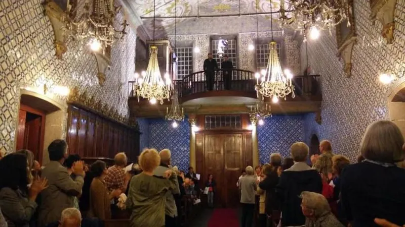 Um momento alto em um dos concertos já realizados na edição deste ano, noutro templo.