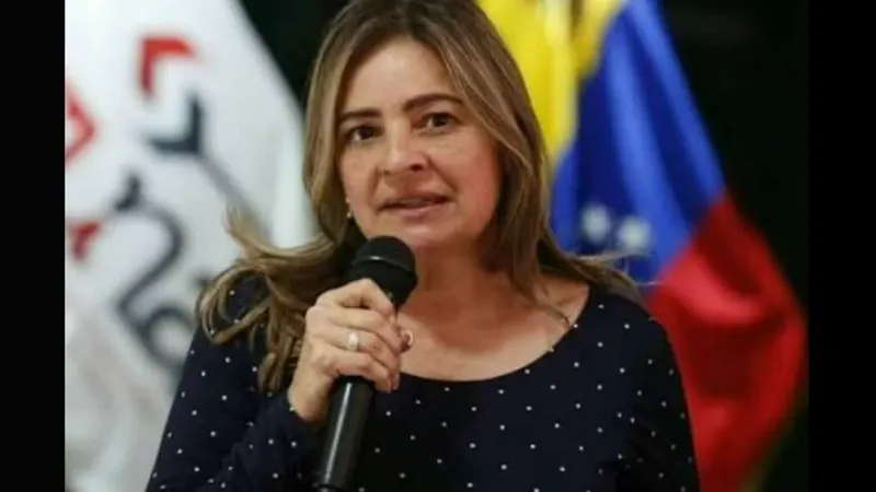 Laura Guerra é tia do filho do presidente deposto Nicolás Maduro.   Foto DR