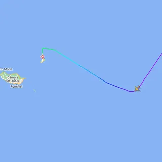 Captura Flightradar24.