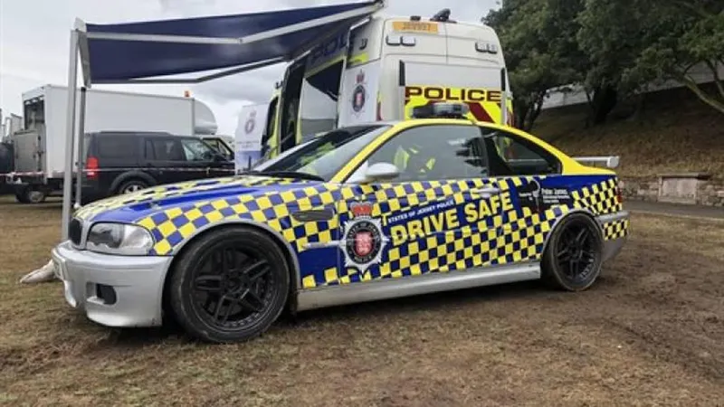 Em Agosto, o corpo da polícia estadual de Jersey ganhou um BMW M3.