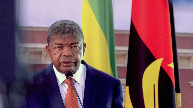 O Presidente da República de Angola, João Lourenço.&nbsp; &nbsp;Foto&nbsp;AMPE ROGÉRIO/LUSA