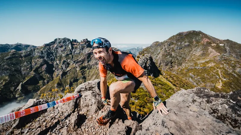 Pere Bove e Charllote Cotton, vencedores do 'Santana Vertical Kilometer'