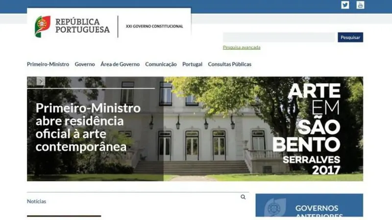O executivo assinalou o dia da Implantação da República Portuguesa com o lançamento do novo Portal do Governo.