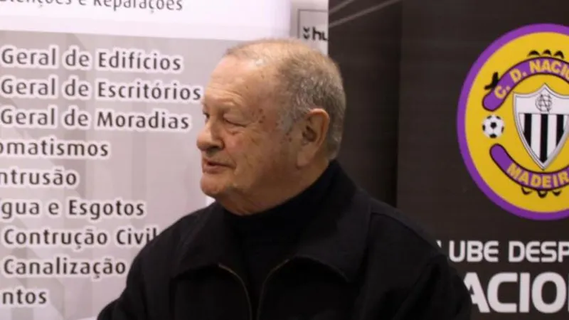 Gris Teixeira ao lado de Manuel Machado