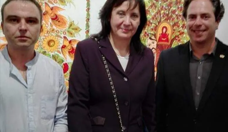 Visita da embaixadora da Ucrânia em Portugal à nossa Madeira em 2016.