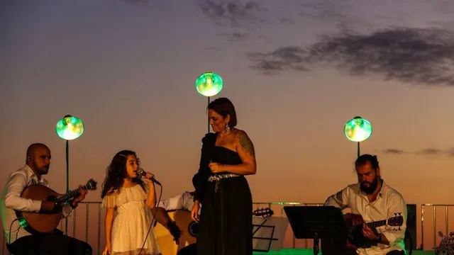 Sofia Ferreira e a filha, Maria Leonor.