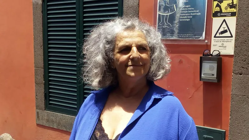 A administradora da 'Residência Assistida Maria Aurora', Maria Manuel Homem.