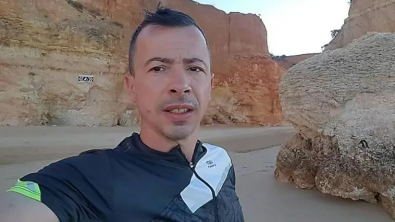 Paulo Oliveira numa foto que publicou nas redes sociais.