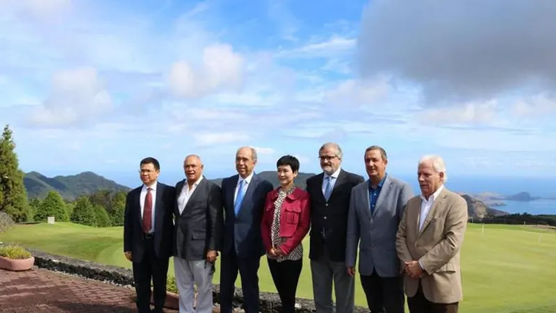 Li Xiaolin visitou no passado fim-de-semana a Madeira. Foto CGSS
