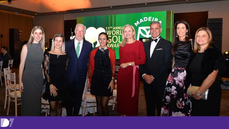 Veja quem está na gala dos World Golf Awards no Savoy Palace