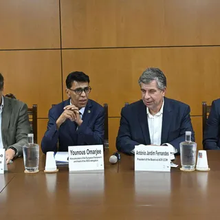 Omarjee esteve reunido também com a ACIF.