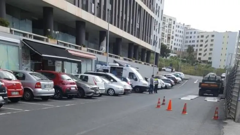 A pesagem de ontem em São Martinho. Hoje está a ser na Cancela.