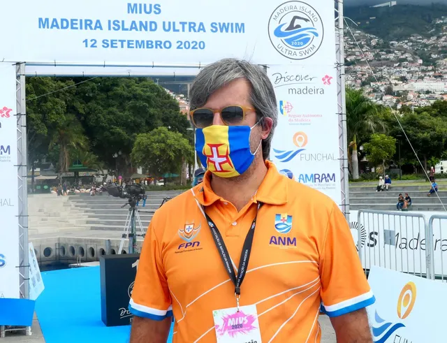 Avelino Silva, presidente da Associação de Natação da Madeira