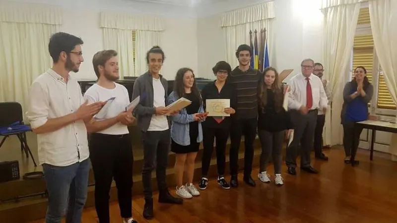 Uma imagem do Concurso de Declamação de Poesia