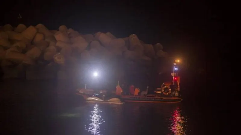 O jovem estrangeiro terá caído ao mar. FOTO: Pedro Sousa