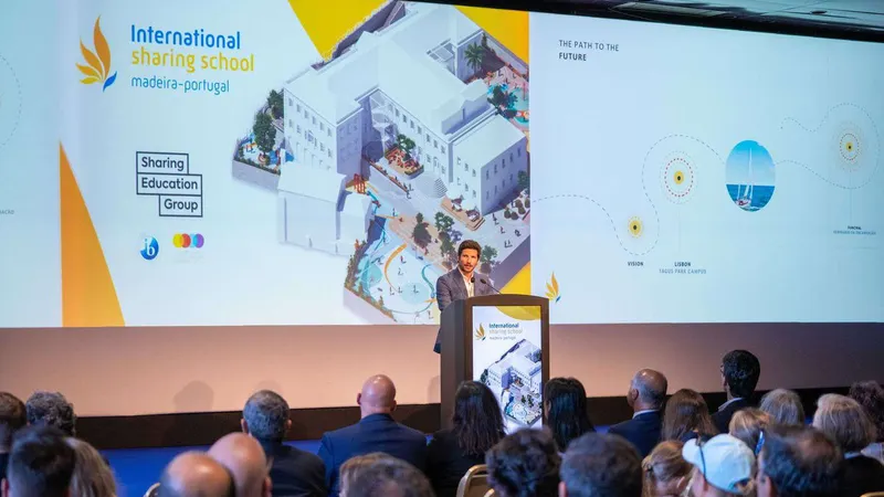 O CEO do Sharing Education Group, Miguel Ladeira Santos