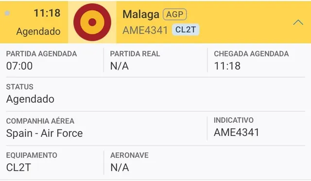 O primeiro Canadair tem chegada prevista para as 11h18.
