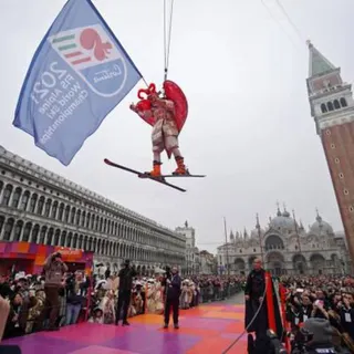 Praça de São Marco, em Veneza, Itália. FOTO EPA/Andrea Merola