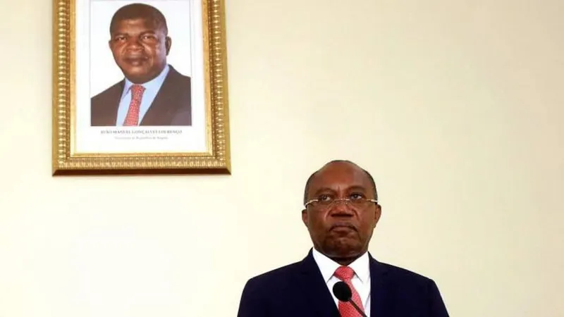 O ministro das Relações Externas de Angola, Manuel Augusto.  Foto EPA/AMPE ROGERIO