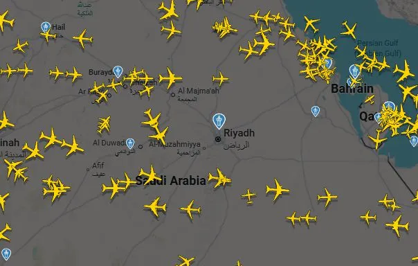 Foto DR/Flightradar24
