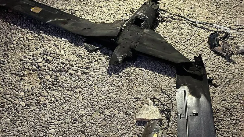 Há dois dias tinham sido abatidos dois drones na mesma zona.&nbsp; &nbsp;Foto&nbsp;EPA/IRAQI SECURITY FORCES