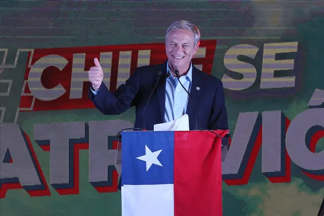 O candidato da extrema-direita.&nbsp; Foto&nbsp;EPA/ELVIS GONZALEZ