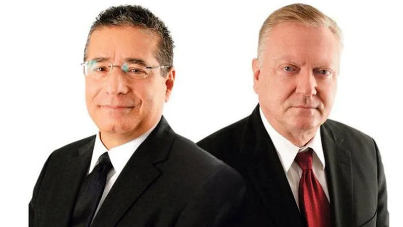 Ramón Fonseca Mora e Jurgen Mossack, fundadores do escritório de advogados no centro da polémica.