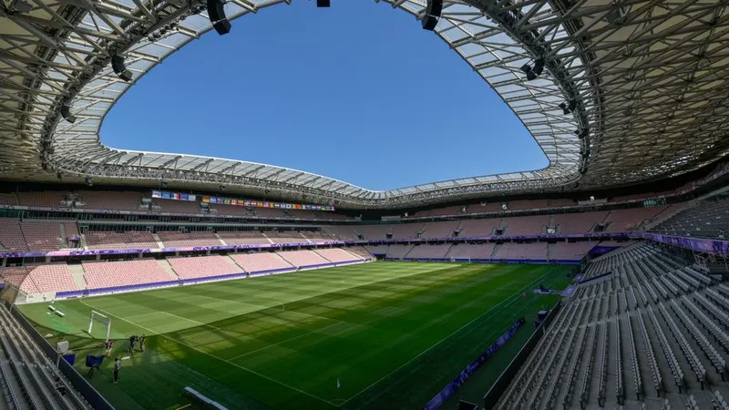 O Allianz Riviera foi um dos estádios do Euro2016.&nbsp; Foto&nbsp;Obatala-photography / Shutterstock.com