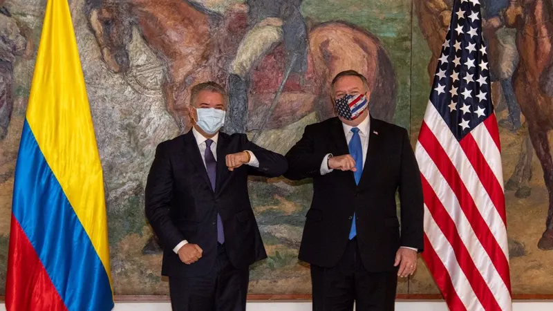 Foto Presidência da Colômbia/EPA