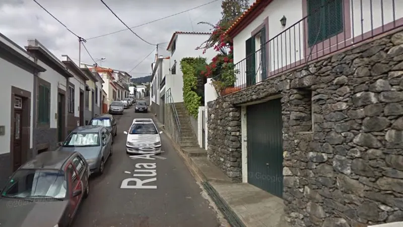 Foto ilustrativa da rua onde vive o acidentado.&nbsp; Foto Google Street View