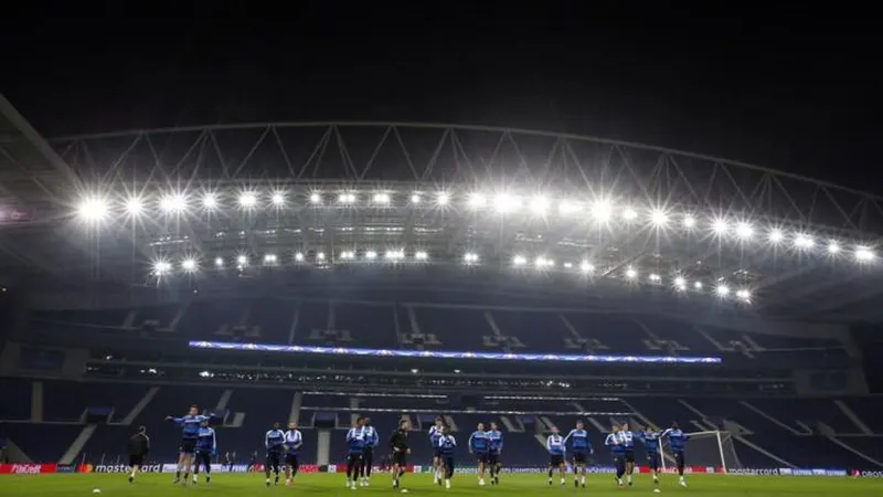 Leicester ‘cumpre’ calendário no jogo de esta noite no Dragão. Foto Reuters
